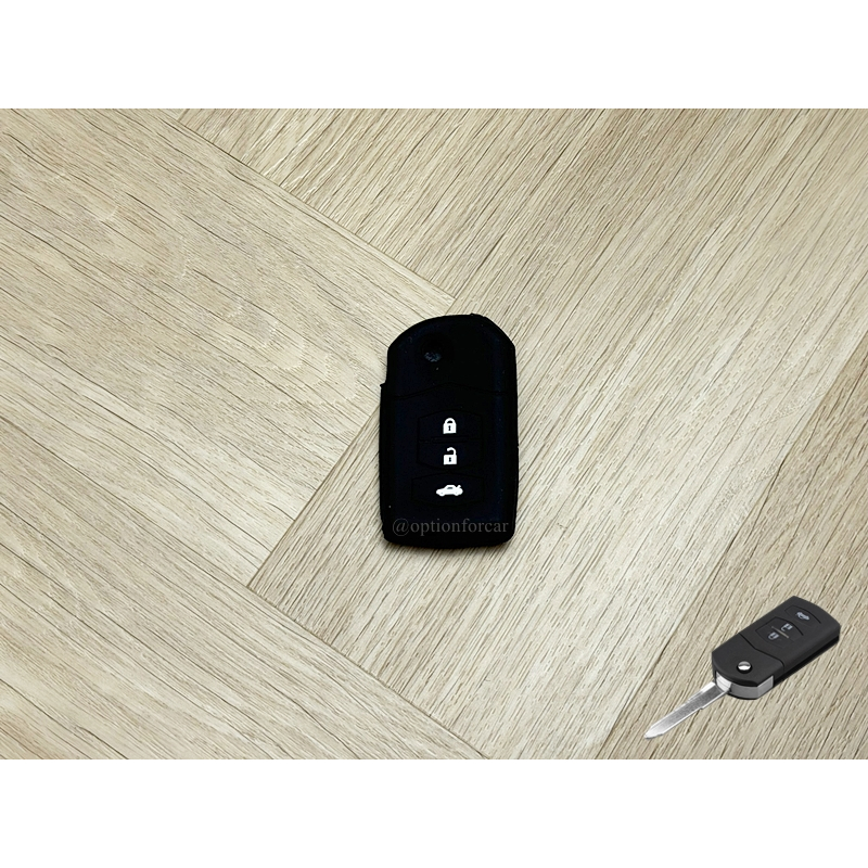 ซิลิโคนกุญแจ Mazda 2/3 กดพับ 3 ปุ่มกด - รูปที่ 7