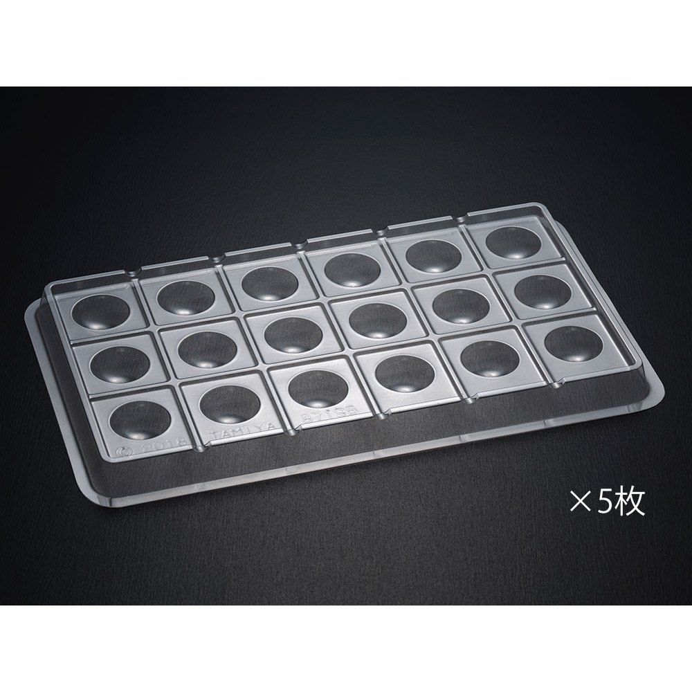 TAMIYA 87195 18 WELL PALETTE for BRUSH PAINTING (5PCS.)
