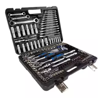 EURO KING TOOLS ชุดบล็อค 150 ชิ้น Premium ขนาด 1/2 (4หุน) คุณภาพเยอรมนี