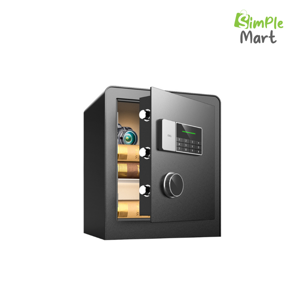 ตู้เซฟ ตู้เซฟระบบล็อค 2 ชั้น หน้าจอ LED เก็บทรัพย์สิน เงินสด mini_house11