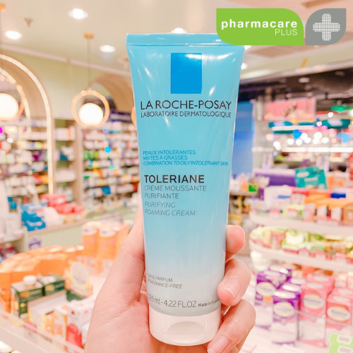 แท้💯ฉลากไทย✨LA ROCHE-POSAY TOLERIANE PURIFYING FOAMING CREAM 125 ml.