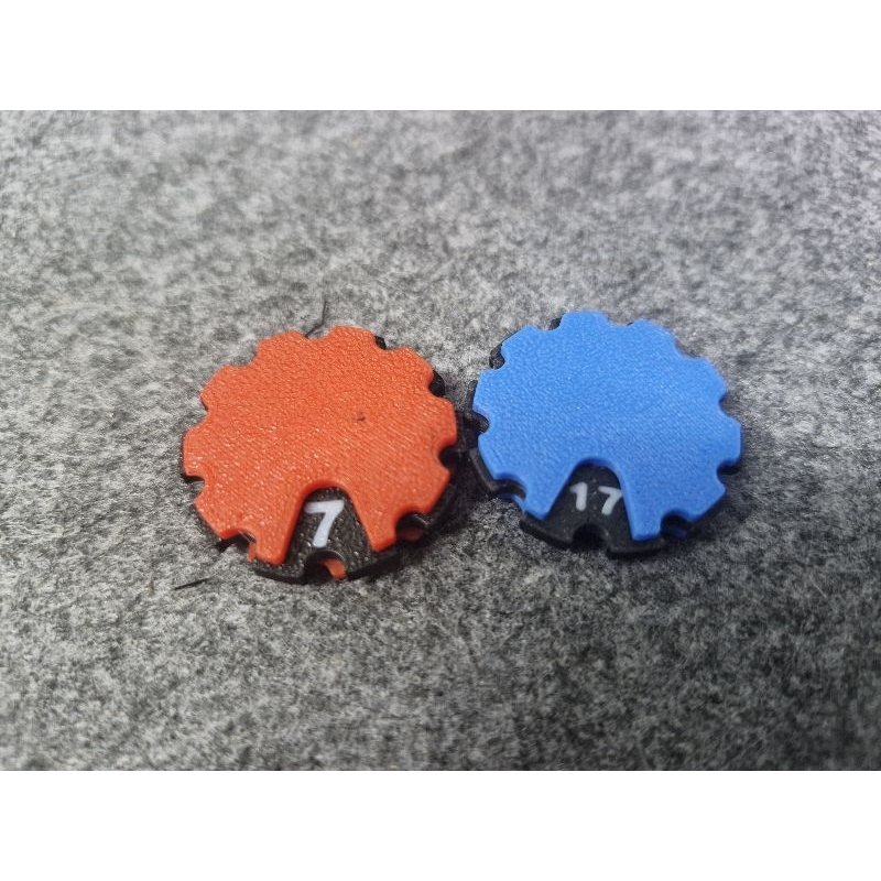 Token number counter - ตัวเลขนับโทเคน (for board game / card game / rpg game) 3d print