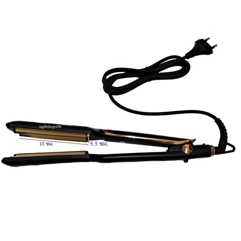โรลม้วนผมCKL1200 ม้วนผมลอนมาม่า หนีบผมลอนมาม่า HAIR STRAIGHTENER CKL-1200 ลอนมาม่าเล็ก หนีบผมลอนๆ โร