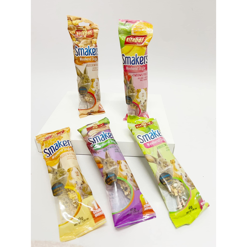 แท่งธัญพืชผสมผลไม้สำหรับสัตว์ฟันแทะ อร่อยได้คุณค่าจากธรรมชาติ ยังช่วยบริหารเหงือกและฟัน ช่วยให้ฟันและเหงือกแข็งแรง ลดหิน