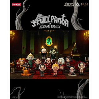 ลิขสิทธิ์แท้ POP MART SKULLPANDA ADDAMS FAMILY series สคัลแพ…