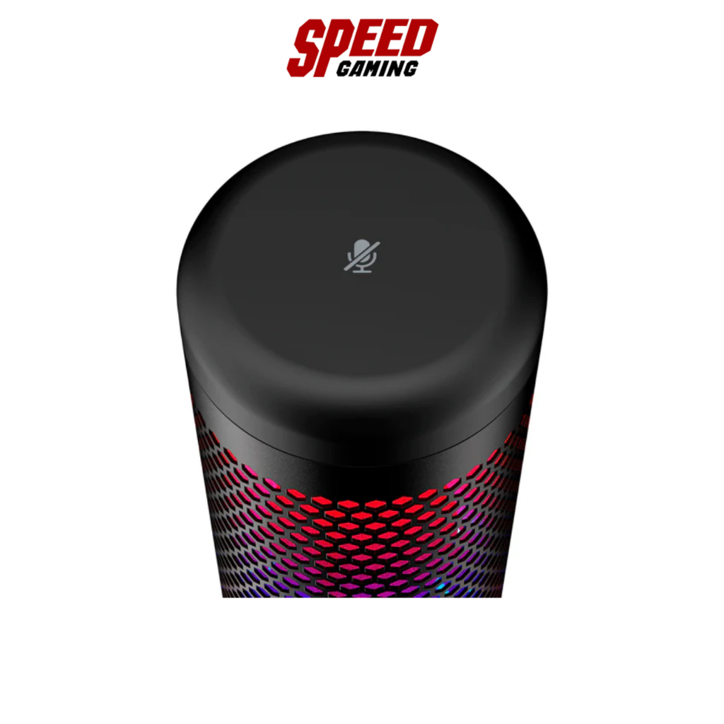 HYPERX Quadcast S Standalone / USB / RBG / Black / Gaming Microphone (ไมโครโฟน) : By Speed Gaming