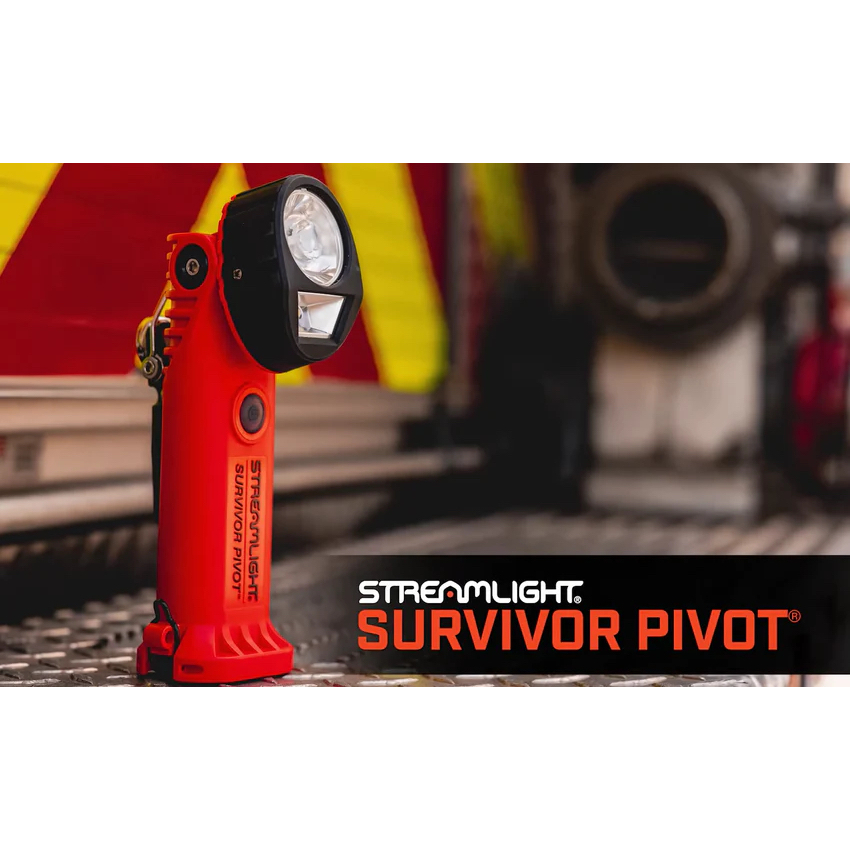 ไฟฉายดับเพลิงติดหน้าอก Streamlight Survivor Pivot