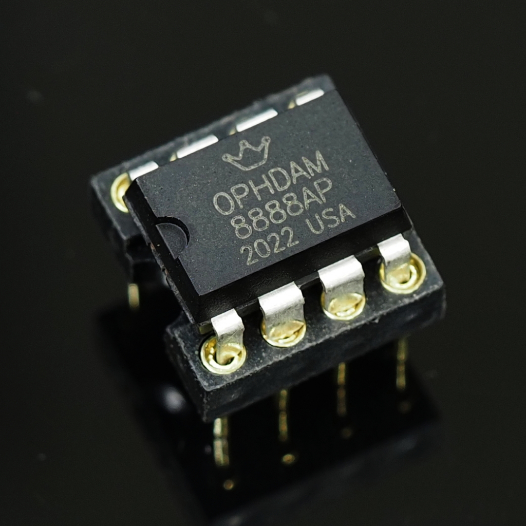 Dual OP-AMP ออปแอมป์   HDAM 8888AP ตัวถังพลาสติก ผลิตที่ U.S.A. เสียงเทพ ของแท้ พร้อมส่ง