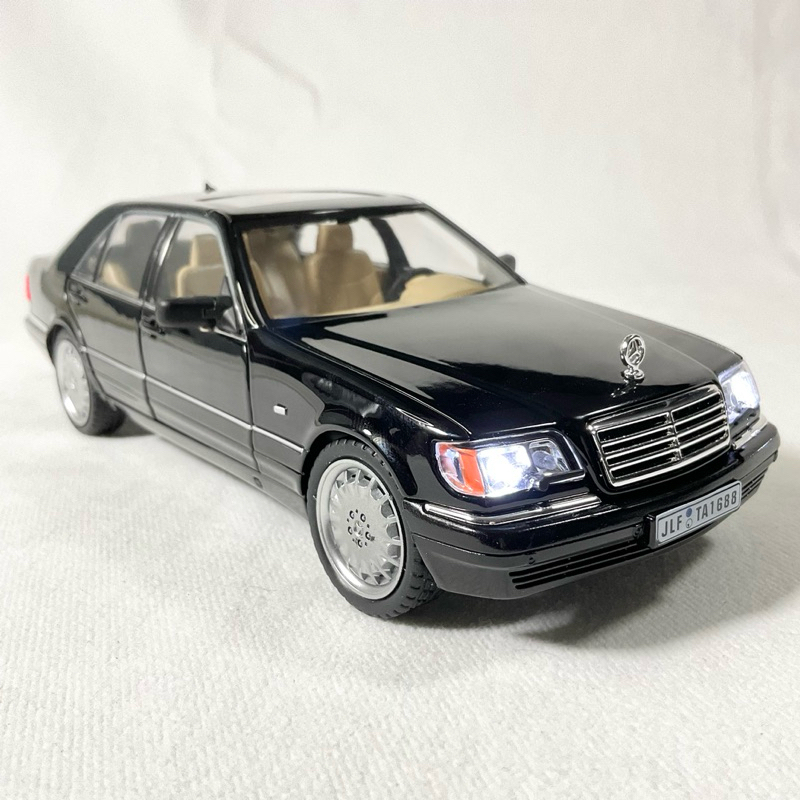 รถโมเดลเหล็ก Mercedes Benz S320 เบนซ์ มาใหม่ คันใหญ่ สวยมากก สเกล 1/24 ยาว 8 นิ้ว