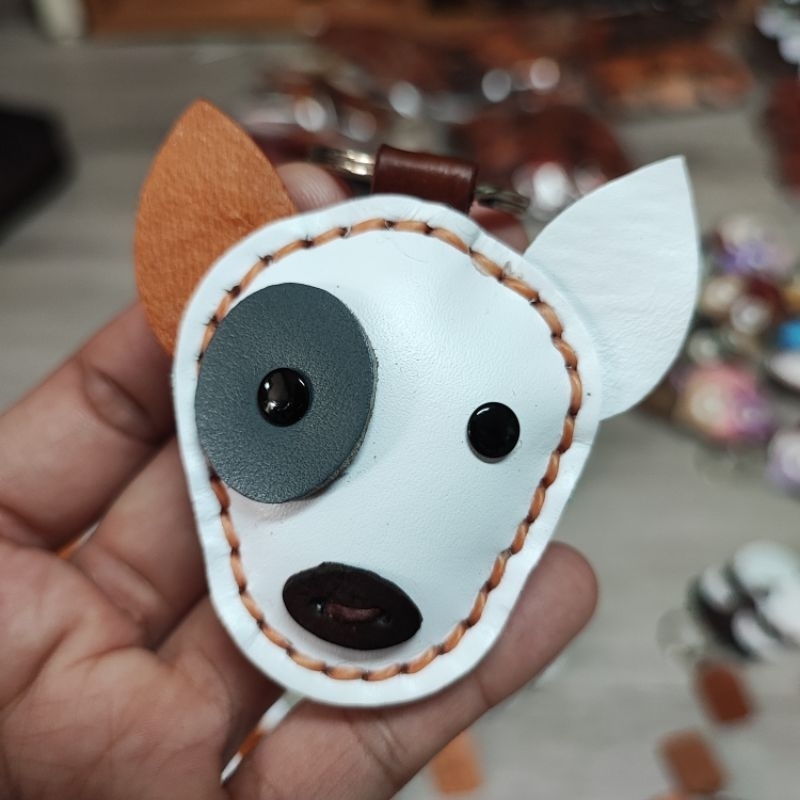 พวงกุญแจสุนัข หมาไทย หมาด่าง บลูเทอเรีย dog