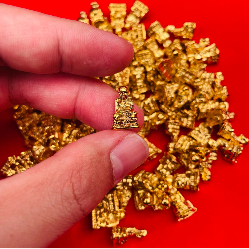 💥พระของชำร่วย 100 องค์💥 หลวงปู่ทวด เหยียบน้ำทะเลจืด (จิ๋ว) กะไหล่ทอง 💥ไม่ใส่กล่อง💥