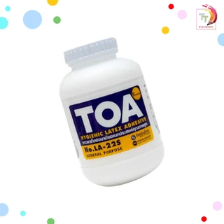 TOA (ทีโอเอ) กาวลาเท็กซ์ งานอเนกประสงค์ รุ่น LA-22S ขนาด 4 , 8 , 16 และ 32 ออนซ์ เนื้อกาวสีขาว ( 1 กระปุก )