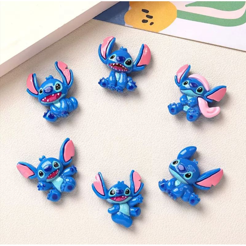 เรซิ่นdiy เซตสติชจำนวน 6 ชิ้น (สามารถเลือกเป็นเรซิ่นหรือจิบบิทได้ค่ะ)