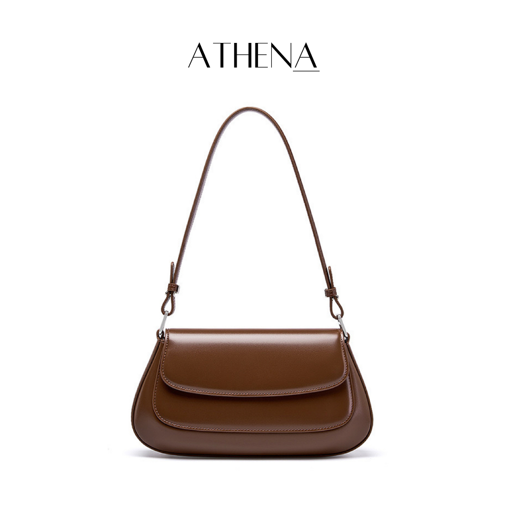 ATHENA กระเป๋าสะพาย รุ่น #CLOUDY กระเป๋าหนังแท้100%