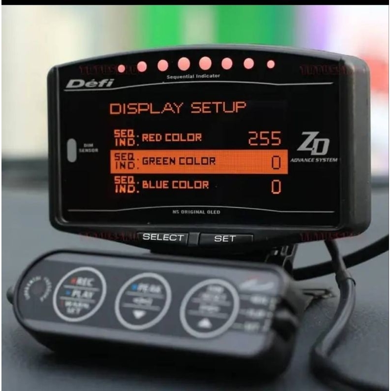 ZD OBD2 จอส้ม กล่องเล็ก ดิฟฟี่