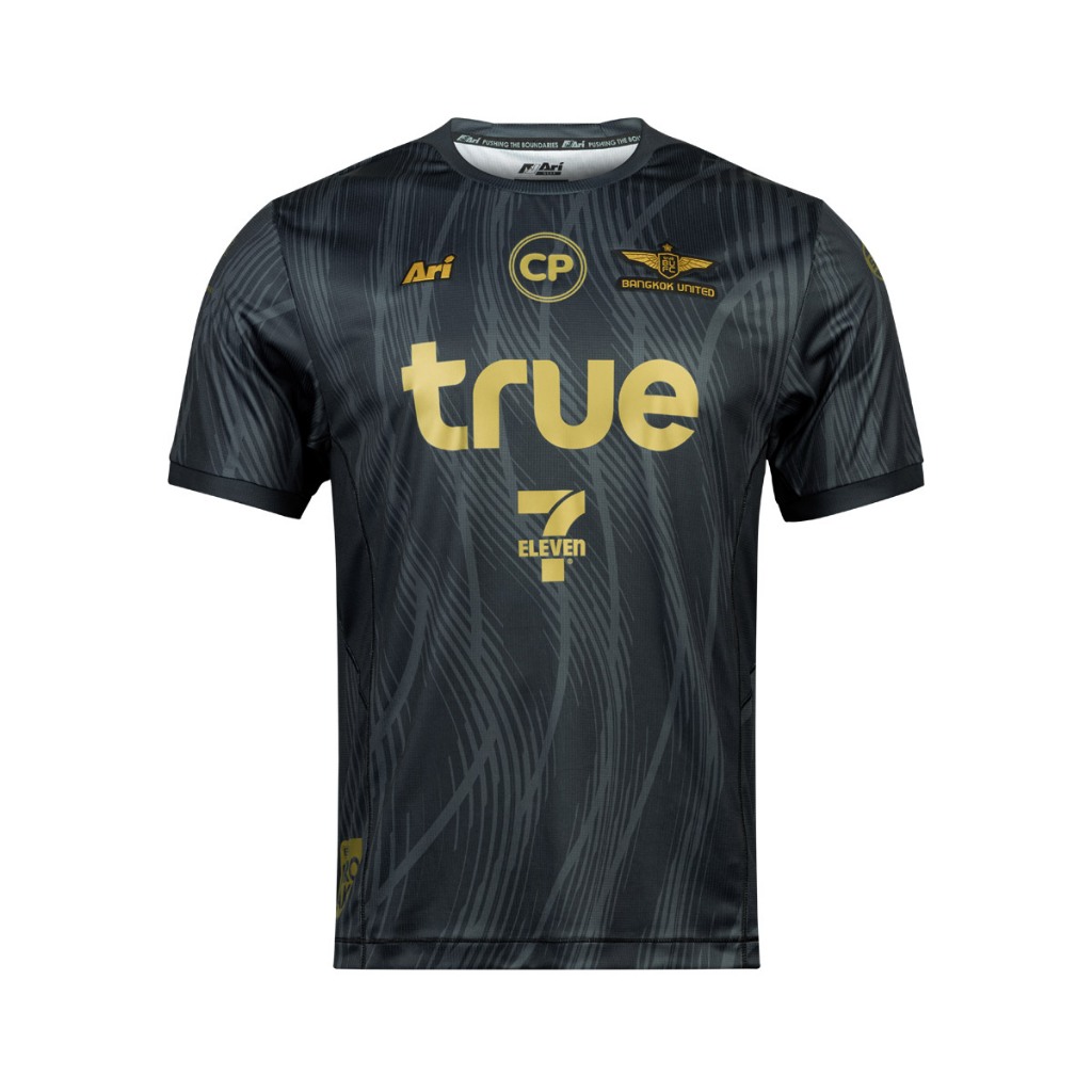 เสื้อแข่งเกรดแฟนบอล สีดำ REPLICA THIRD JERSY TRUE BANGKOK UNITED 2024/25