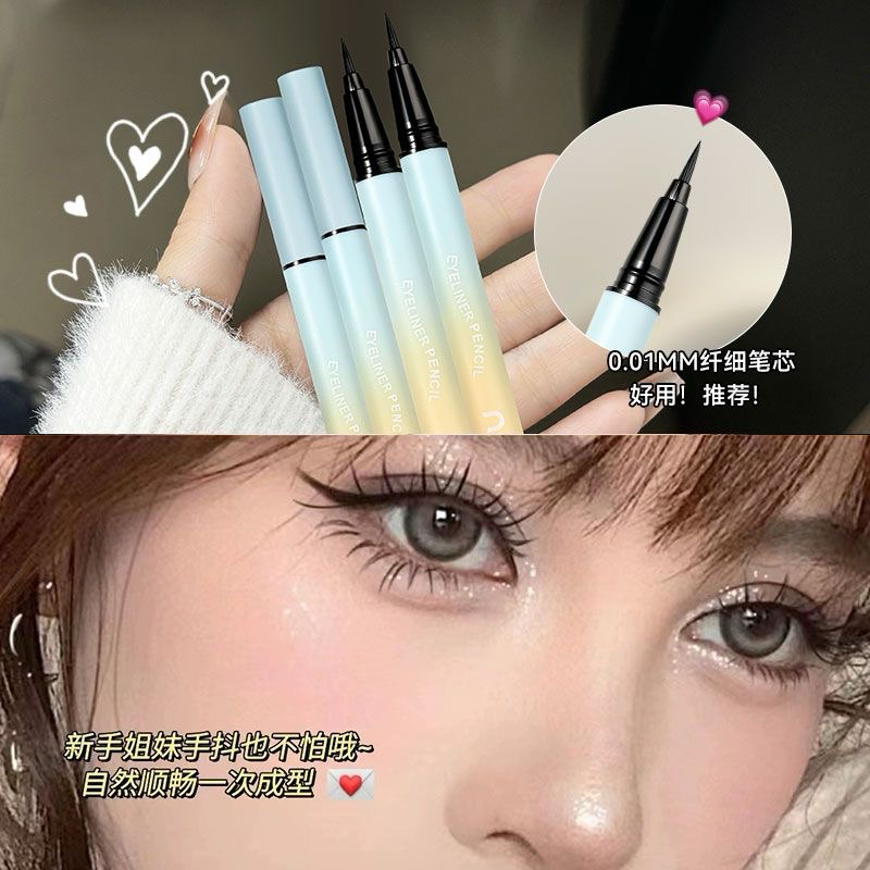 6270 (ใหม่/แท้) NOVO eyeliner Pencil อายไลเนอร์ หัวแปรงเรียวเล็กสุดๆ ขนาด 0.01 มิล สีชัด เส้นคม ติดทน กันน้ำ