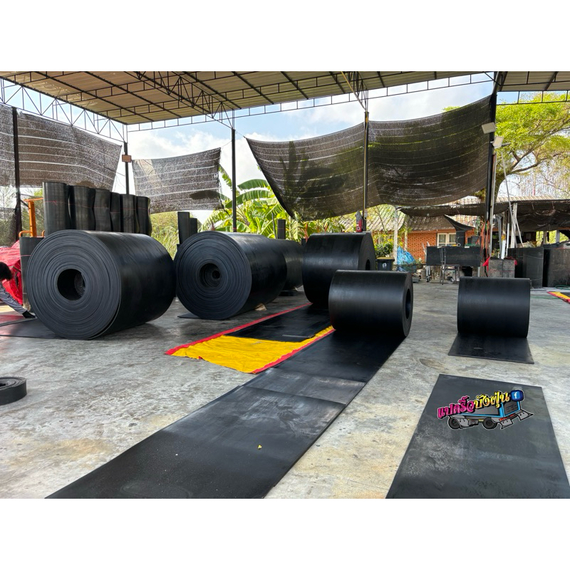 บังฝุ่นหน้าตัวแอล 100x1.20 (2)แผ่น ปีก 20cm. หนา 8 มิล บังโคลน สายพาน - รูปที่ 6