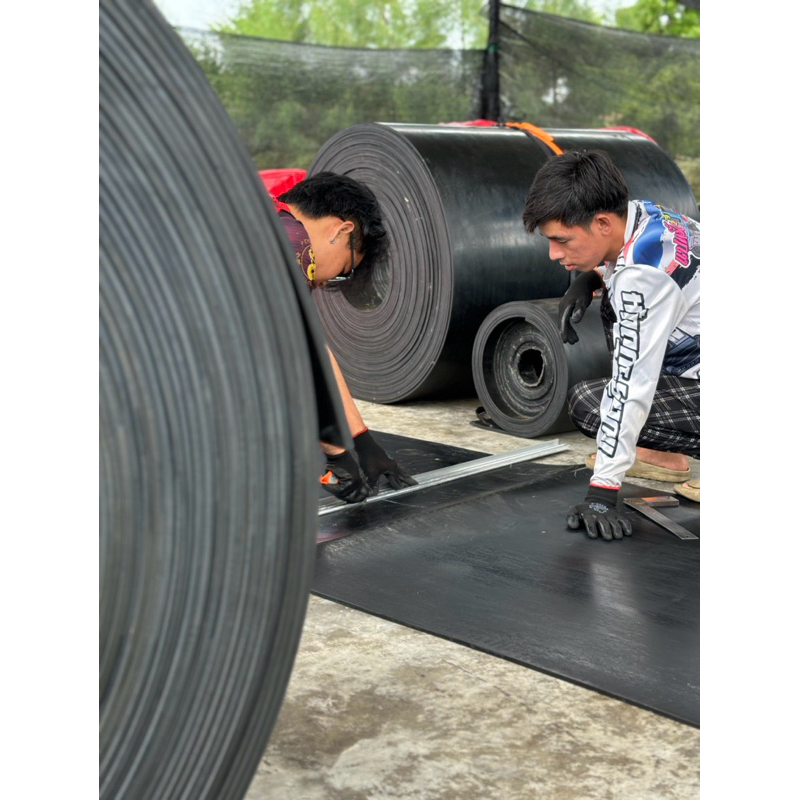 บังฝุ่นหน้าตัวแอล 100x1.20 (2)แผ่น ปีก 20cm. หนา 8 มิล บังโคลน สายพาน - รูปที่ 3