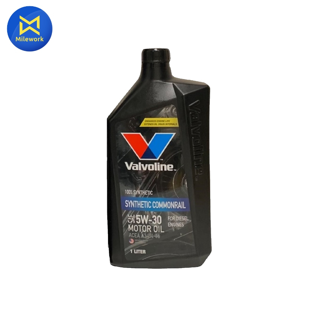 น้ำมันเครื่อง VALVOLINE-SYNTHETIC COMMONRAIL(5W30)1L (150126)