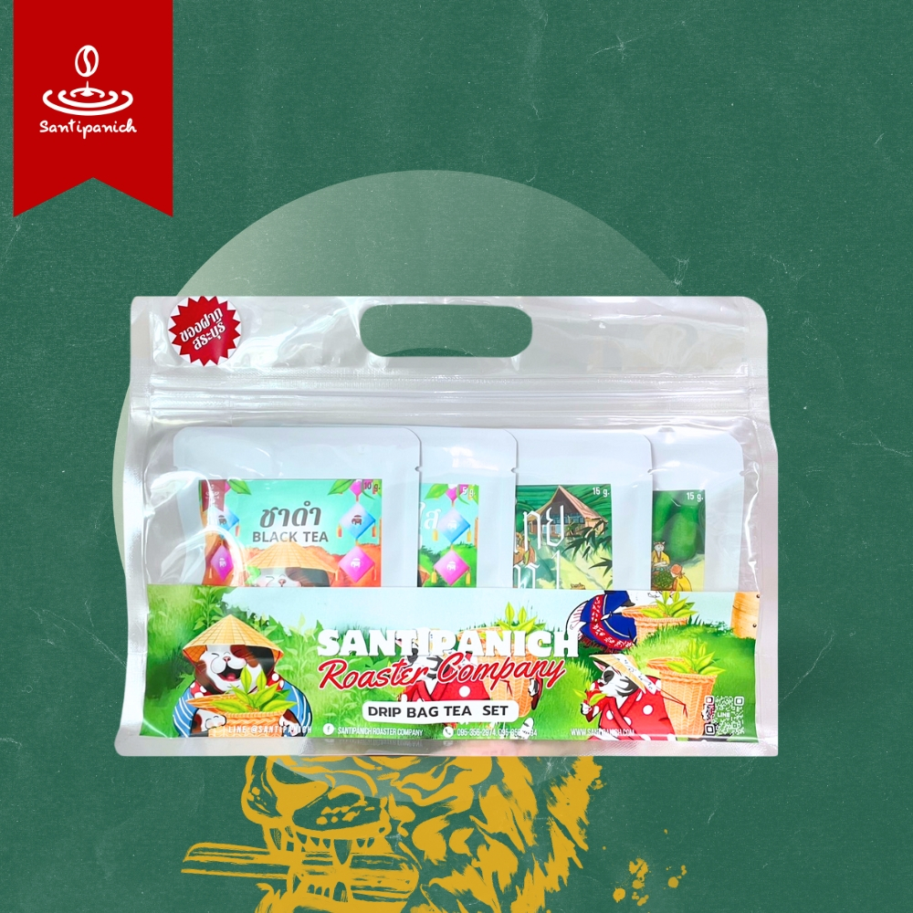 ชาดริป Dripbag Set Tea คละรส 10 ซอง  (เลือกรสชาติสามารถทักข้อความแจ้งได้เลยค่ะ)