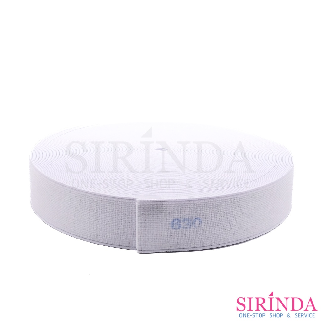 ยางยืด ยางขอบเอว ยางกางเกง 1.5นิ้ว NO.630 I 1.5 INCH ELASTIC (00090015)