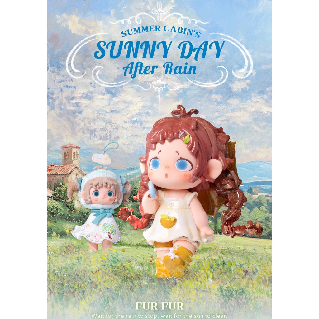 [แบบจุ่ม พร้อมส่ง] โมเดล FurFur (v.2) Summer Cabin s Sunny Day After Rain Series