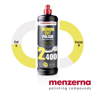 Menzerna Medium Cut Polish 2400 (ขวดแท้ 1 ลิตร) Made in Germ…