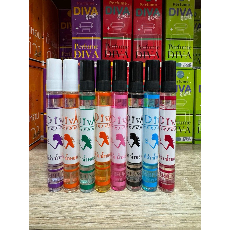 น้ำหอมดีว่า Diva ขนาดพกพา 10ml