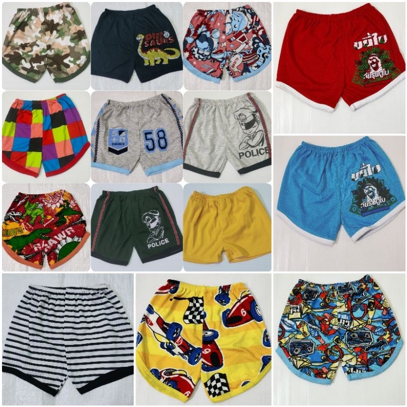 ชุดเด็ก เสื้อผ้าเด็ก เซทเสื้อ+กางเกงขาสั้น สำหรับเด็ก6เดือน-4ปี