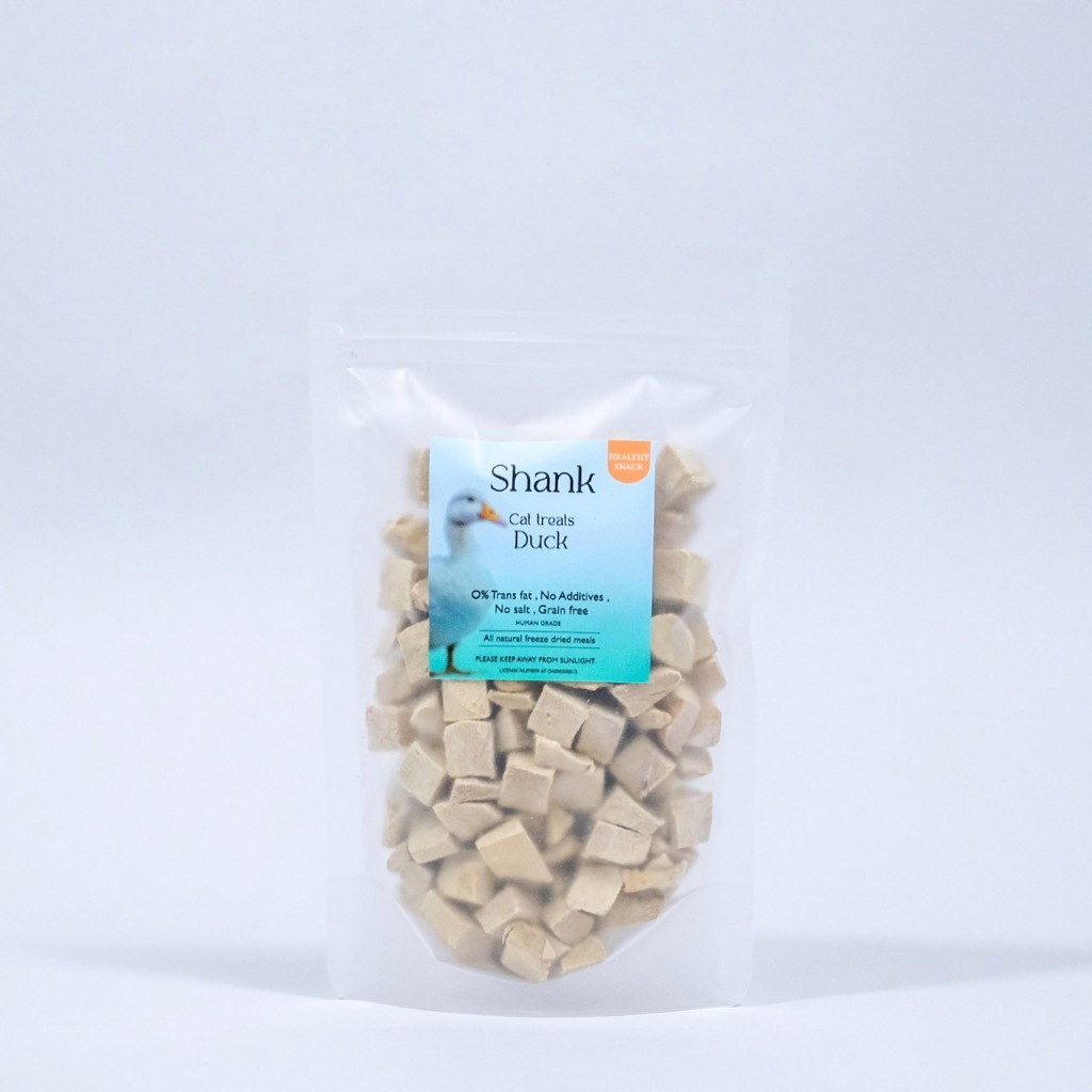 ฟรีซดรายแมว อกเป็ด 20G 50G ขนมแมว ขนมสุนัข