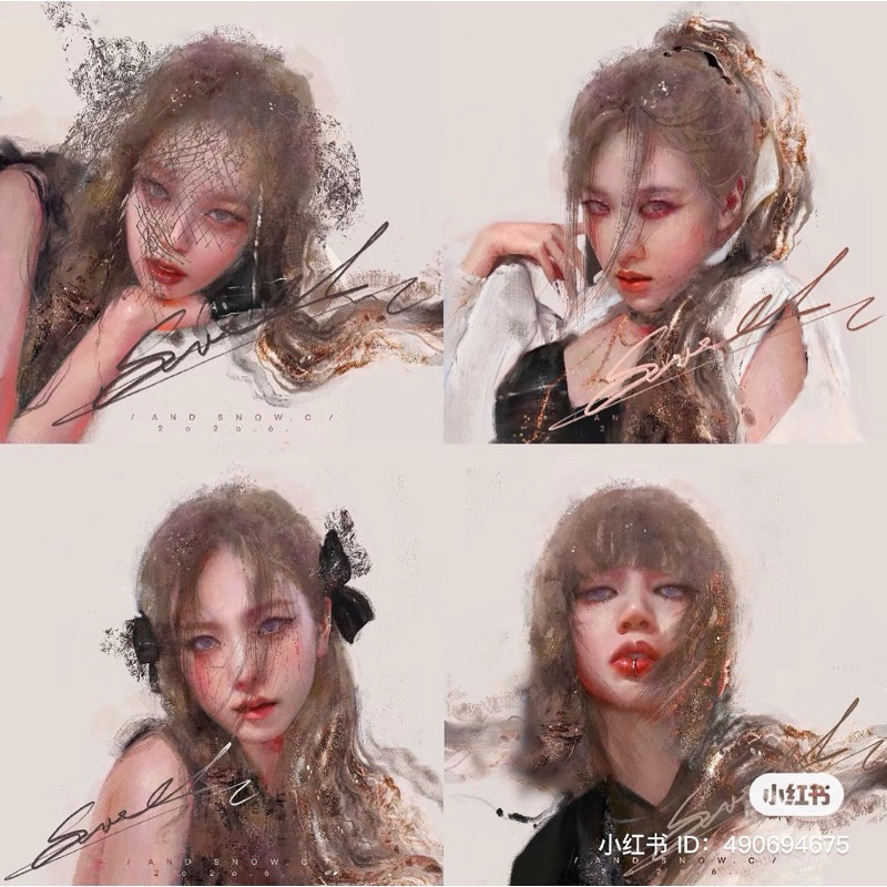 Procreate set บรัช oil painting🎨