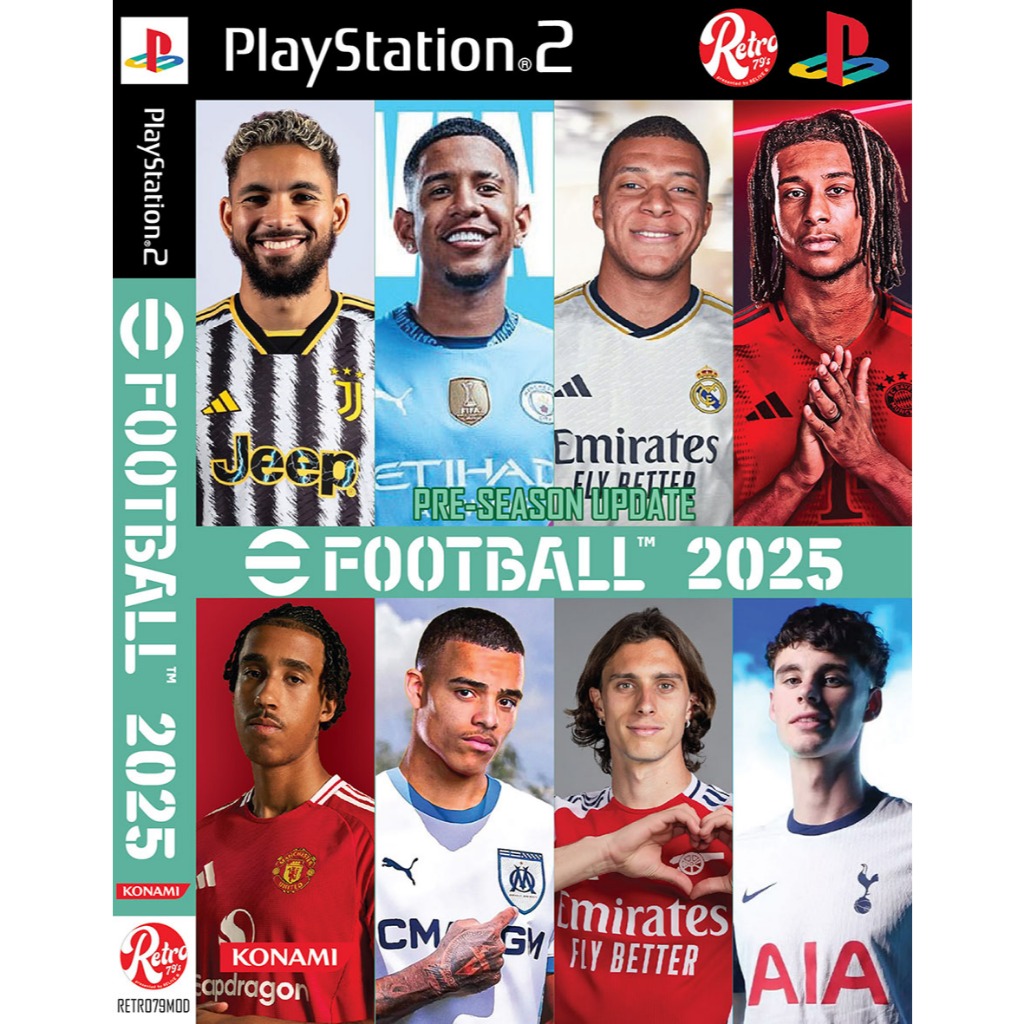 💿 แผ่นเกมส์ PS2 💿 E football 2025 - Pre-Season UPDATE - PES 2024 EFOOTBALL ⚔️ PlayStation 2
