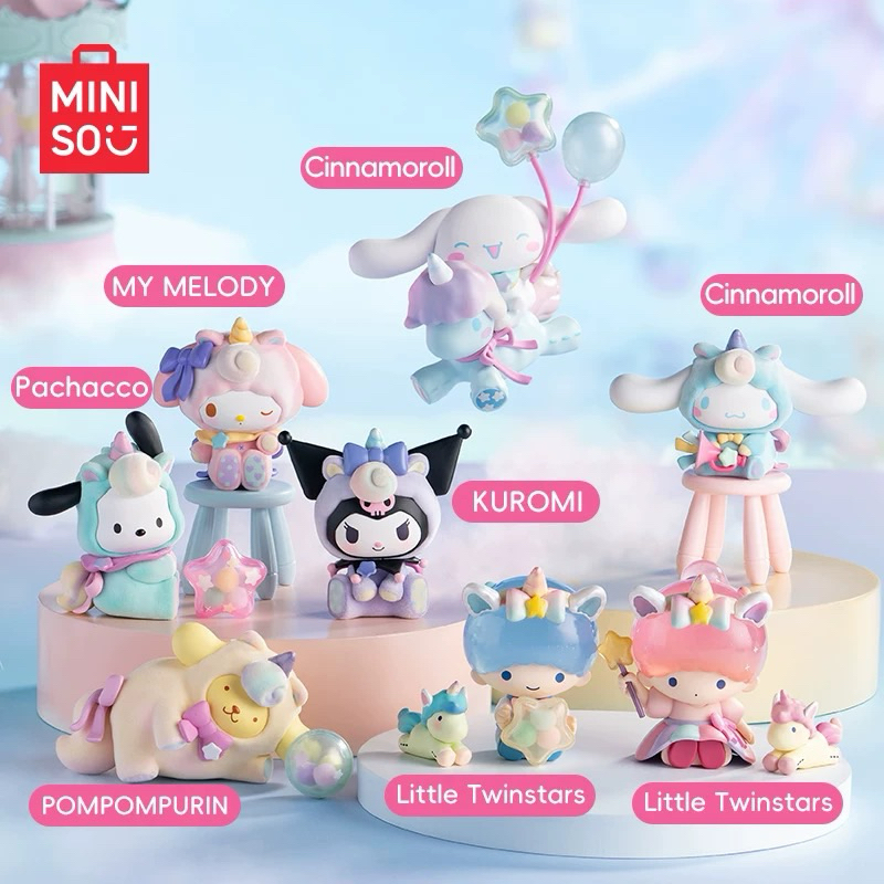 (Pre) กล่องสุ่ม Sanrio Miniso จากจีน