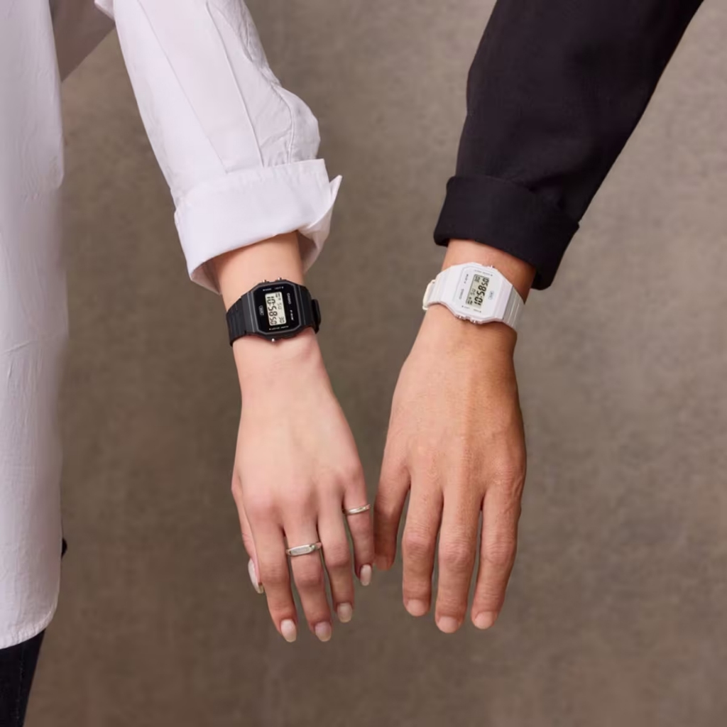 !!ประกัน1ปีและกล่อง CMG!! CASIO รุ่น F91WB นาฬิกาผู้ชาย นาฬิกาผู้หญิง สายเรซิ่น F91 F-91 F-91WB