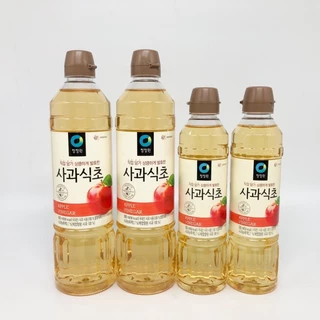 Apple Cider Vinegar 900ML น้ำส้มสายชูหมักจากแอปเปิ้ล แอปเปิ้ลไซเดอร์ 식초 Chung Jung Won