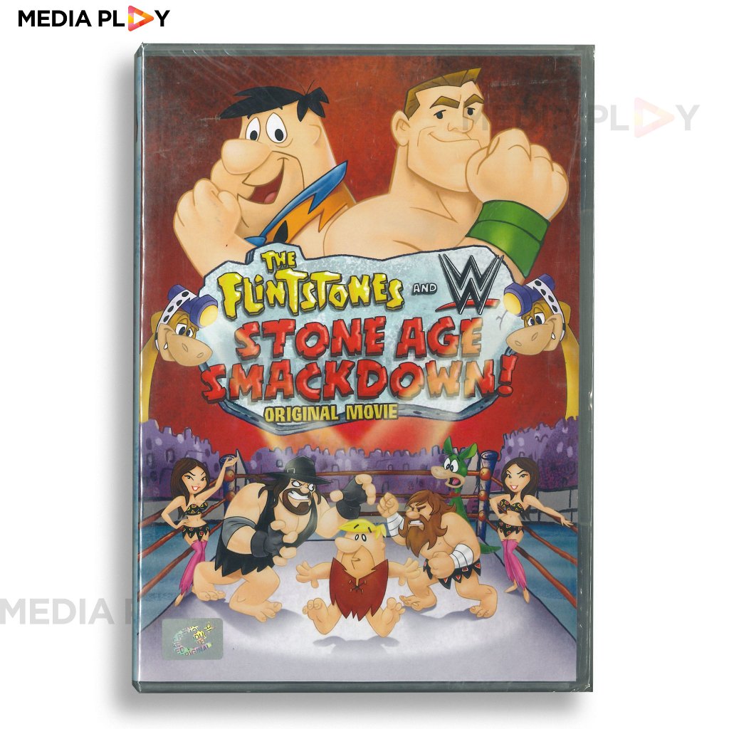 Media Play DVD Flintstones & WWE: Stone Age Smackdown / มนุษย์หินฟลินท์สโตน กับศึกสแมคดาวน์