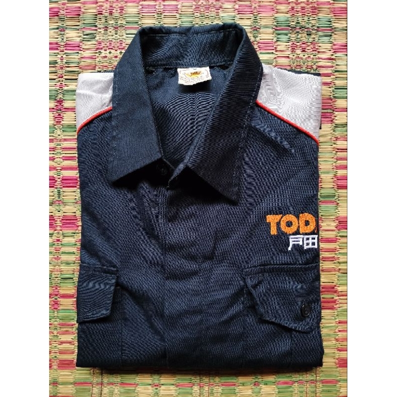 เสื้อช็อปช่าง น้ำมันเครื่อง TODA