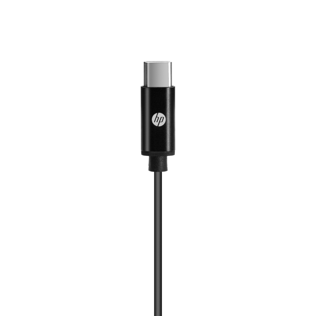 HP Earphone type C Wired type C DHH-1126 หูฟังแบบมีสาย type C มีไมค์ในตัว ของแท้ 100% รับประกัน 2 ปี
