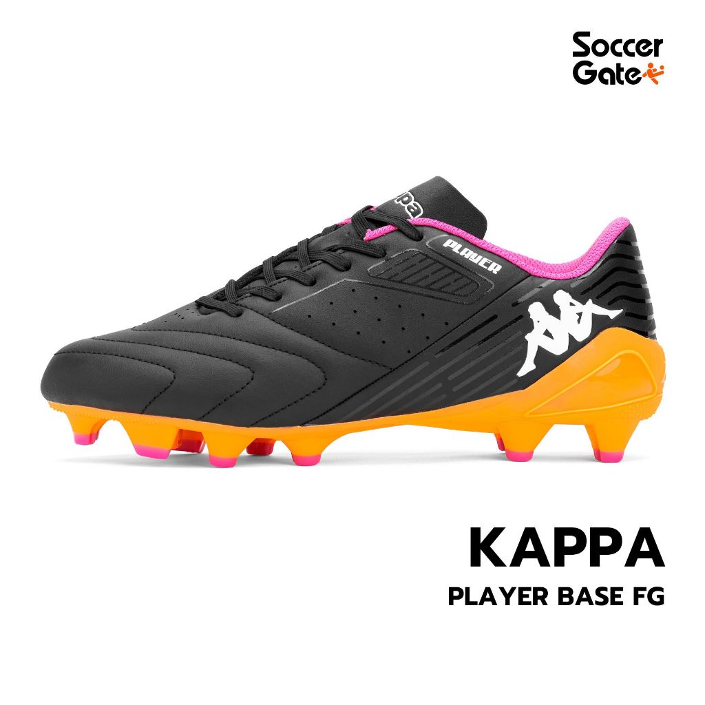 KAPPA PLAYER BASE FG รองเท้าสตั๊ดฟุตบอลของแท้ [โค้ด SOCC09SEP ลดสูงสุด 500 เมื่อซื้อครบ 3000]