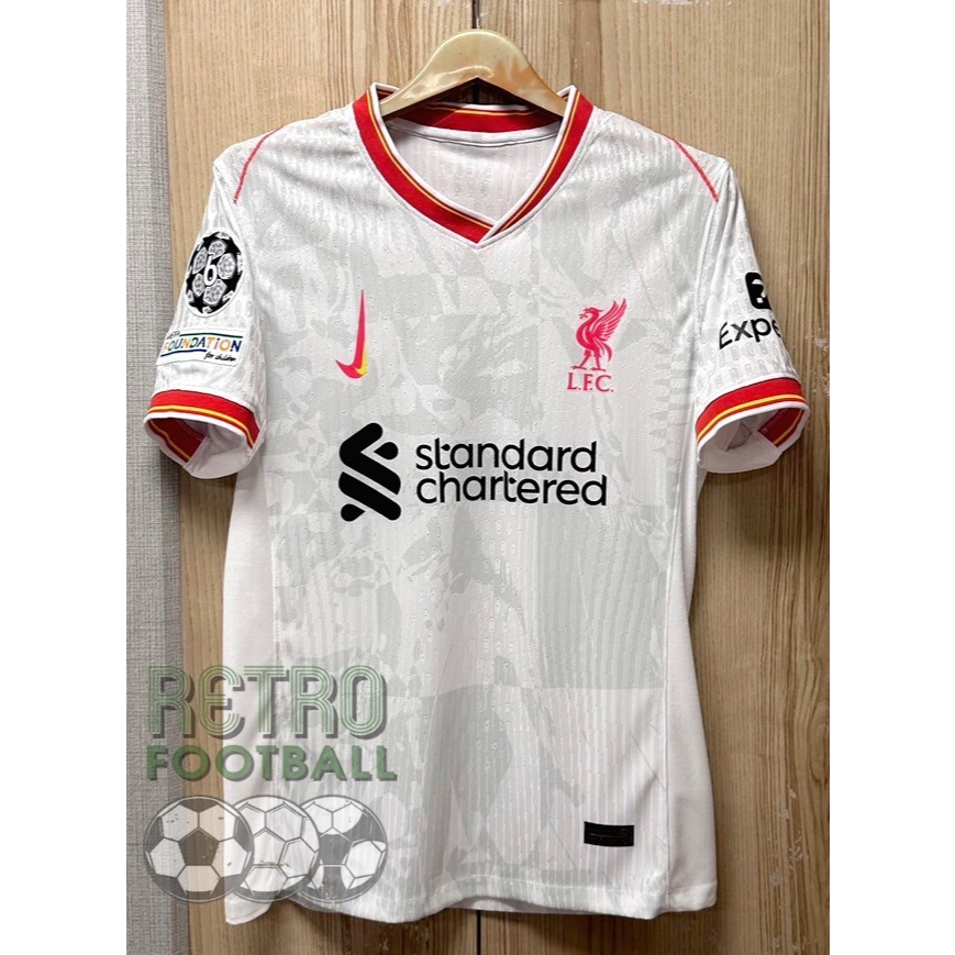 เสื้อฟุตบอล - [เกรดPLAYER.] - ลิเวอพูล - [Third ชุดสามปี 24/25.] - (สามารถเฟล็กชื่อนักเตะ / เบอร์นักเตะ / อาร์มUCL. ได้)