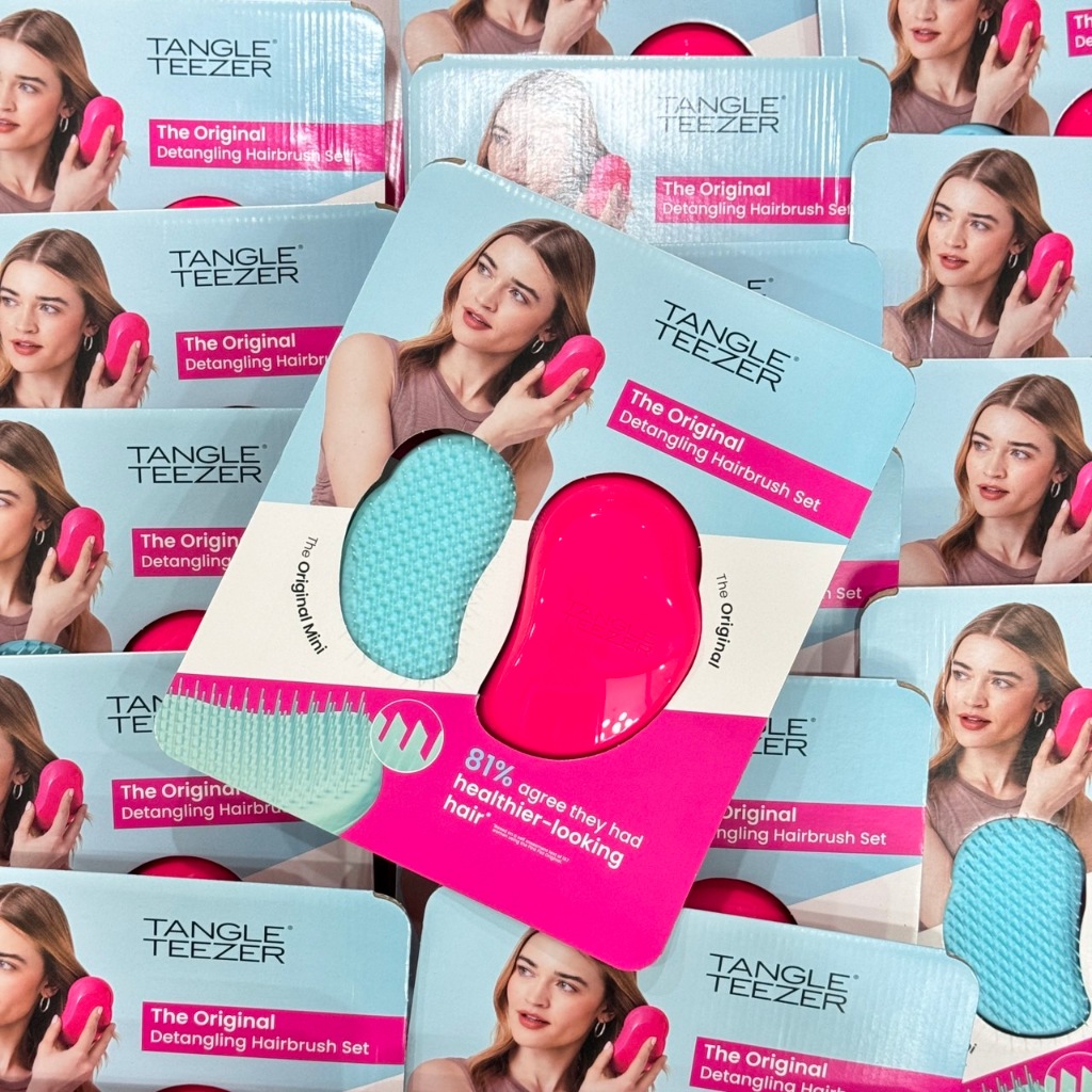 Set หวี Tangle Teezer | The Original Detangling Hairbrush for Wet & Dry Hair ได้ 2 ชิ้น