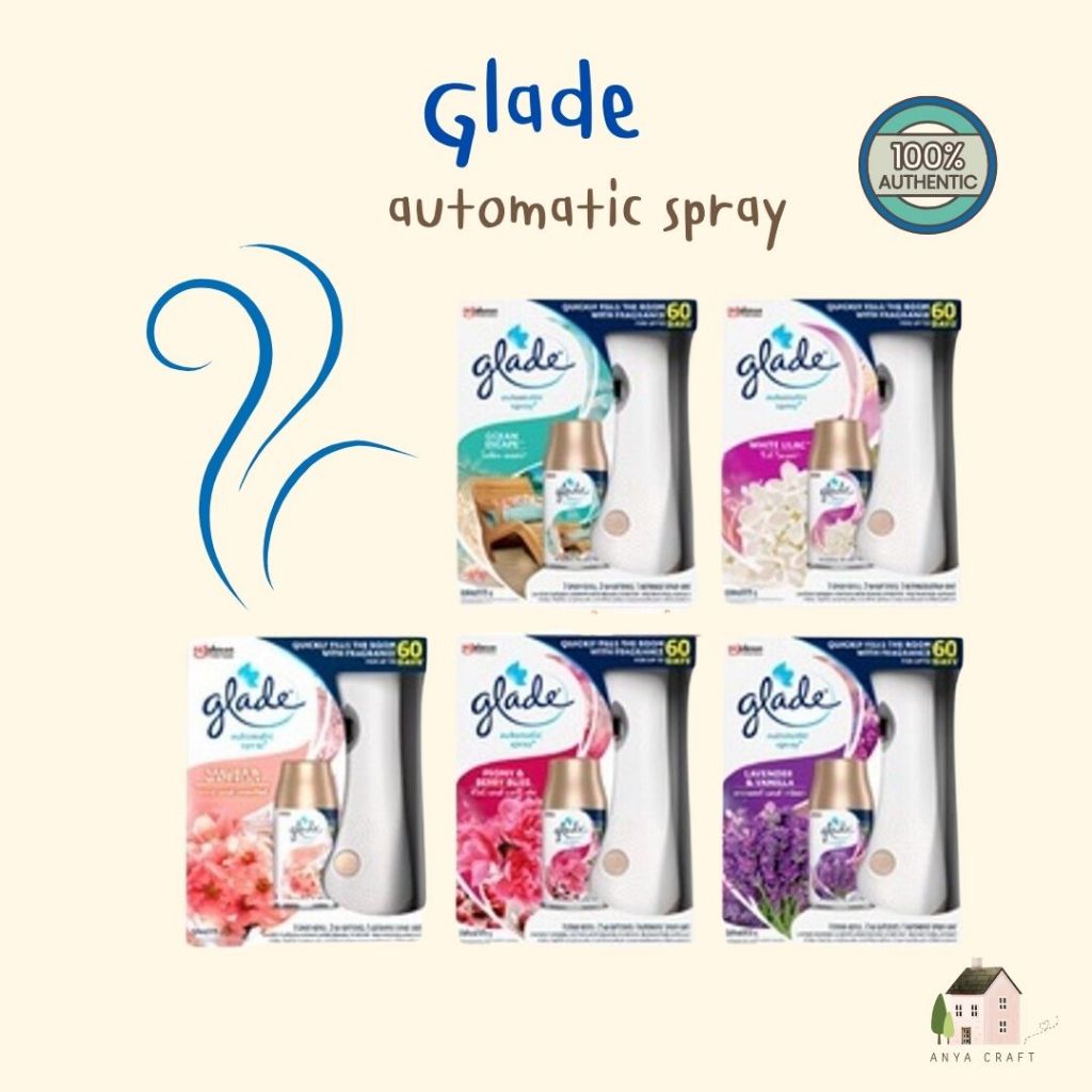 Glade Automatic Spray refreshener 3 in 1