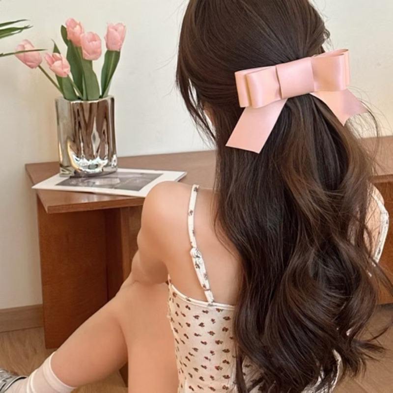 [Mimmuffin] กิ๊บโบว์ติดผม โบว์ติดผม กิ๊บหนีบผม