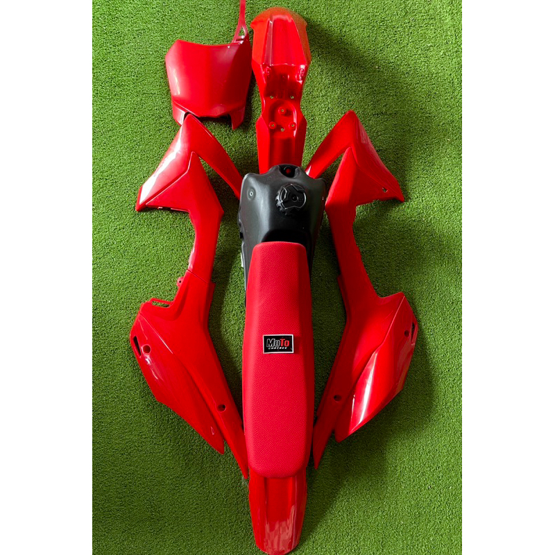 ชุดเปลือกวิบากcrf110พร้อมถังเบาะ(สีสั่งฉีดพิเศษ)