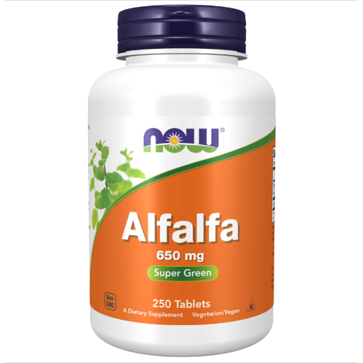 อัลฟัลฟา / Alfalfa 650 MG 250 / 500 Tablets