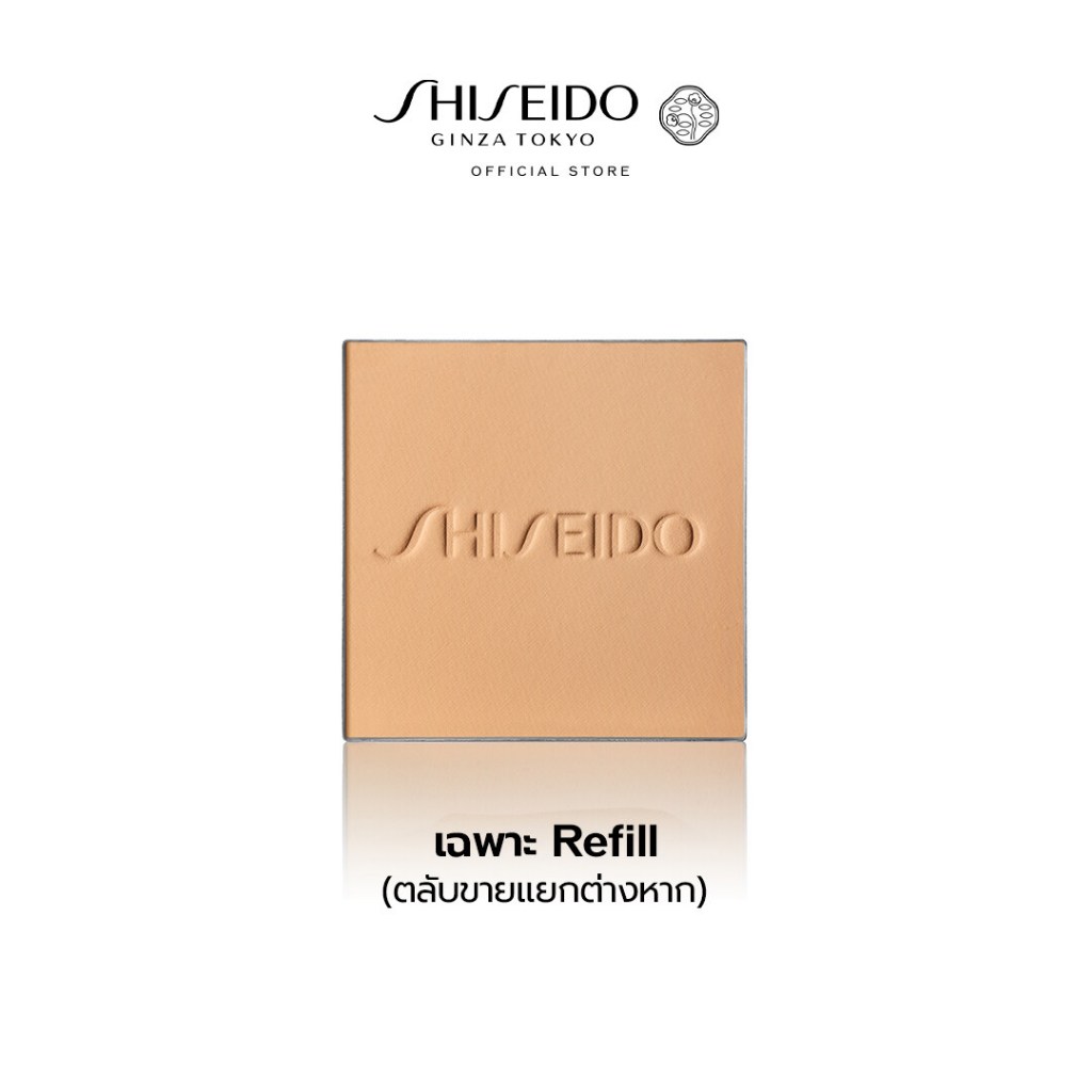 SHISEIDO แป้งผสมรองพื้น Synchro Skin Self-Refreshing Custom Finish Powder Foundation (เฉพาะ Refill)