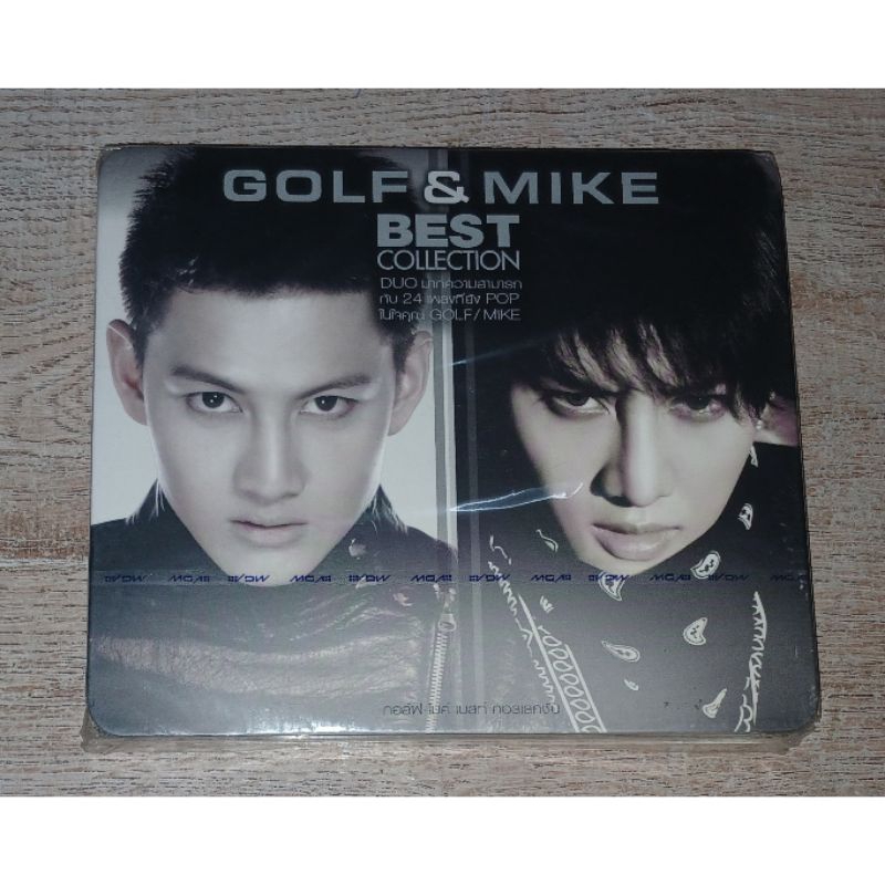 Golf & Mike กอล์ฟ & ไมค์ ซีดี Promo 2 CD Album Best Collection