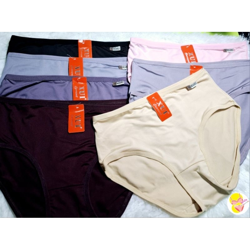 กางเกงในผ้าลื่น ป้ายXUIรุ่น243