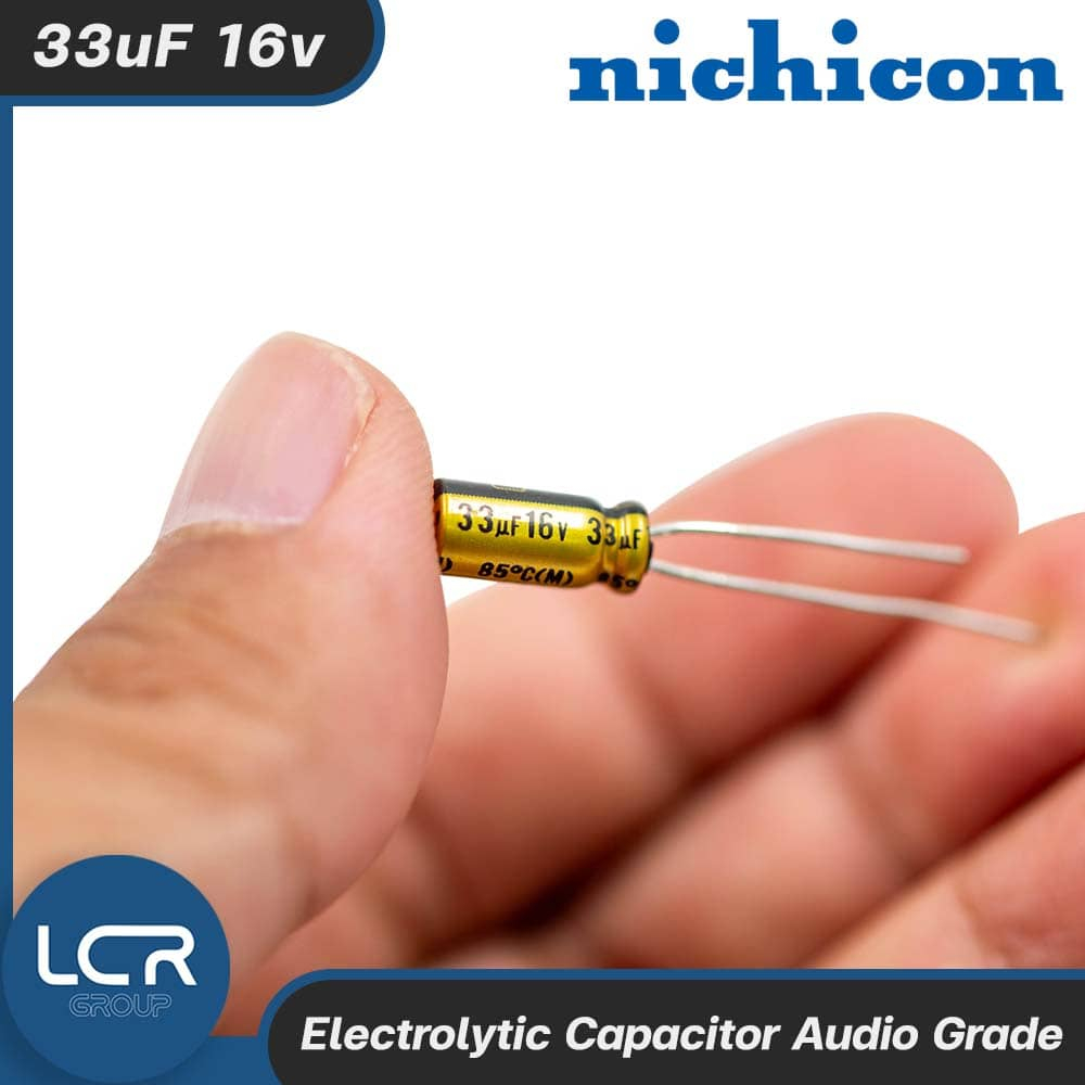 NICHICON คาปาซิเตอร์ ออดิโอ เกรด 16v ออกแบบมาสำหรับระบบเครื่องเสียงโดยเฉพาะ UFG Fine Gold Made In Japan - รูปที่ 2